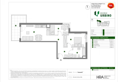 Mieszkanie w inwestycji: Osiedle Urbino etap 4.3