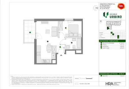 Mieszkanie w inwestycji: Osiedle Urbino etap 4.3