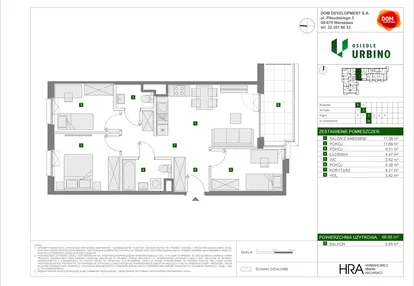 Mieszkanie w inwestycji: Osiedle Urbino etap 4.3