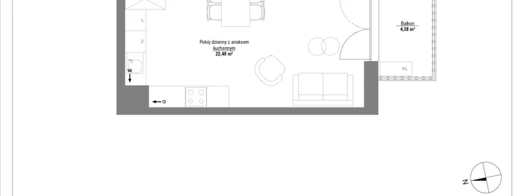 Mieszkanie w inwestycji: Elektrovnia Garbary etap II bud. 4