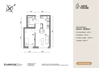 Mieszkanie w inwestycji: Satis House