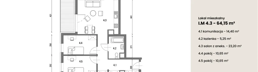 Mieszkanie w inwestycji: Satis House
