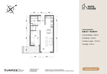 Mieszkanie w inwestycji: Satis House
