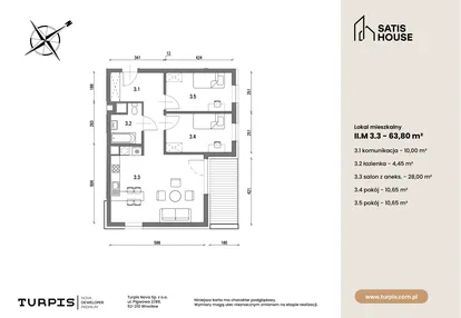 Mieszkanie w inwestycji: Satis House