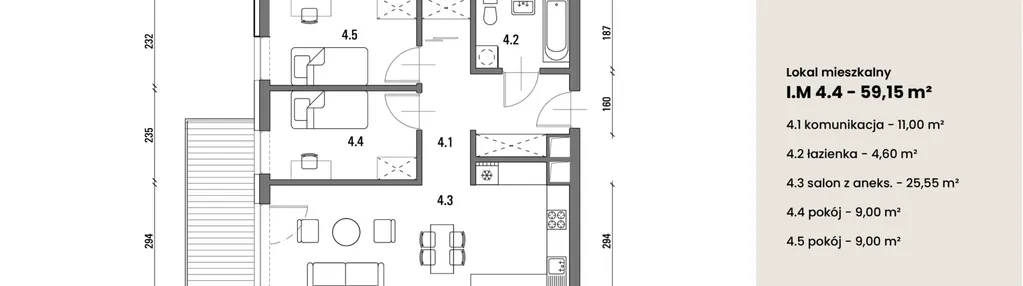 Mieszkanie w inwestycji: Satis House