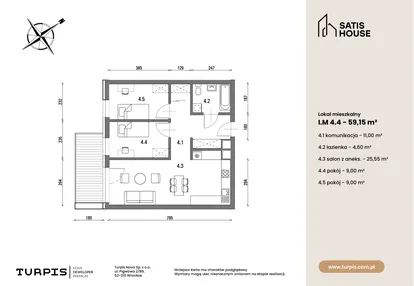 Mieszkanie w inwestycji: Satis House
