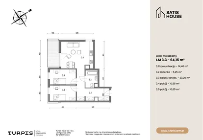 Mieszkanie w inwestycji: Satis House