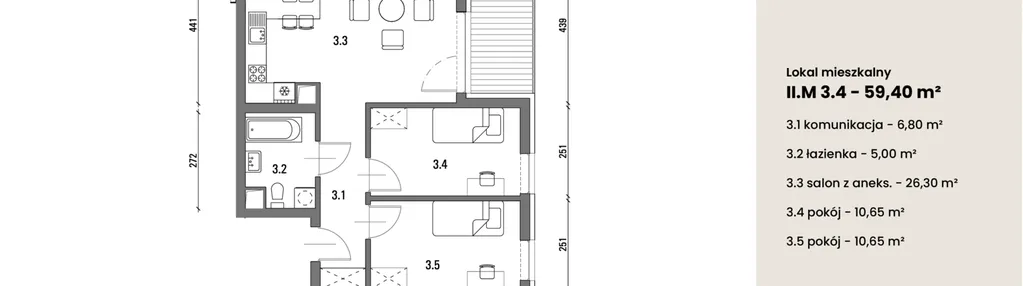 Mieszkanie w inwestycji: Satis House