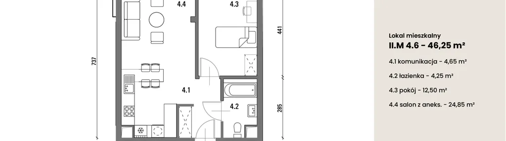 Mieszkanie w inwestycji: Satis House