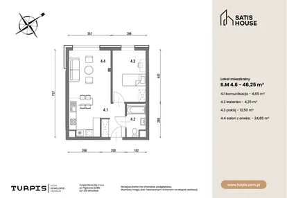 Mieszkanie w inwestycji: Satis House