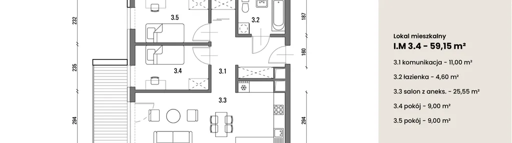 Mieszkanie w inwestycji: Satis House