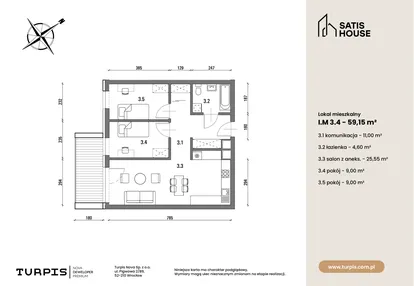 Mieszkanie w inwestycji: Satis House