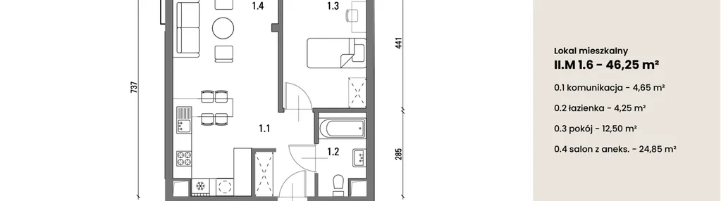 Mieszkanie w inwestycji: Satis House
