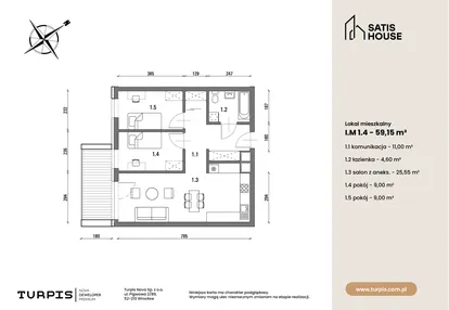 Mieszkanie w inwestycji: Satis House
