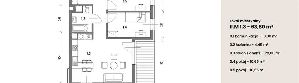 Mieszkanie w inwestycji: Satis House