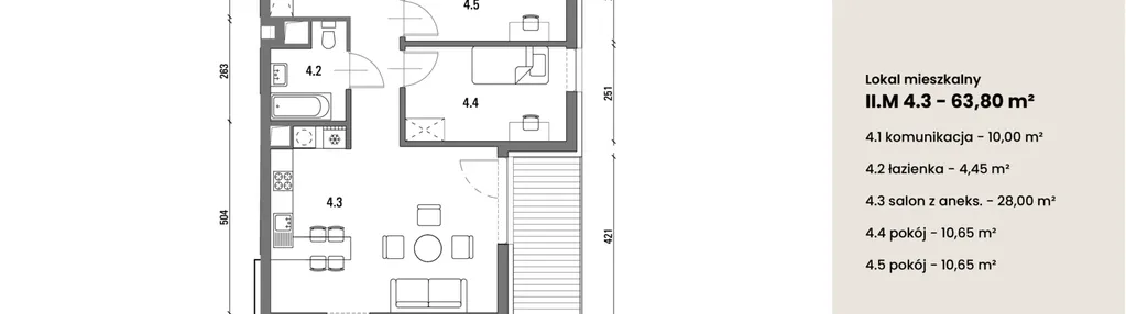 Mieszkanie w inwestycji: Satis House