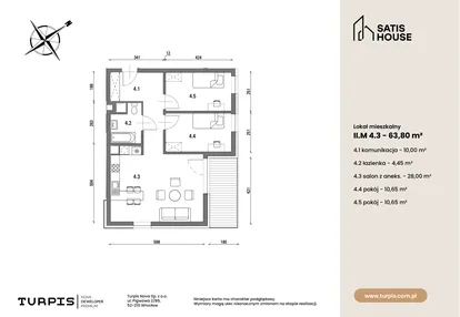 Mieszkanie w inwestycji: Satis House