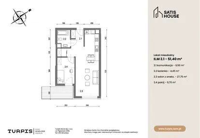 Mieszkanie w inwestycji: Satis House