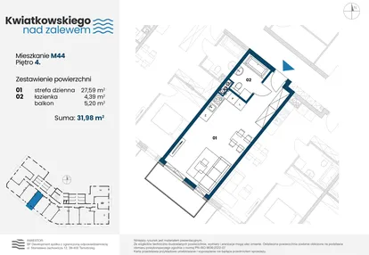 Mieszkanie w inwestycji: Kwiatkowskiego nad Zalewem