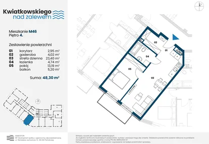 Mieszkanie w inwestycji: Kwiatkowskiego nad Zalewem