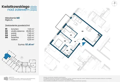 Mieszkanie w inwestycji: Kwiatkowskiego nad Zalewem