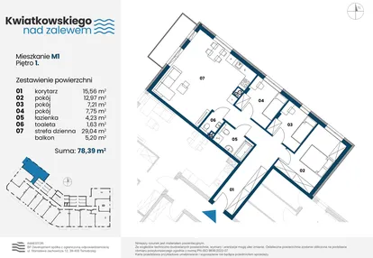 Mieszkanie w inwestycji: Kwiatkowskiego nad Zalewem