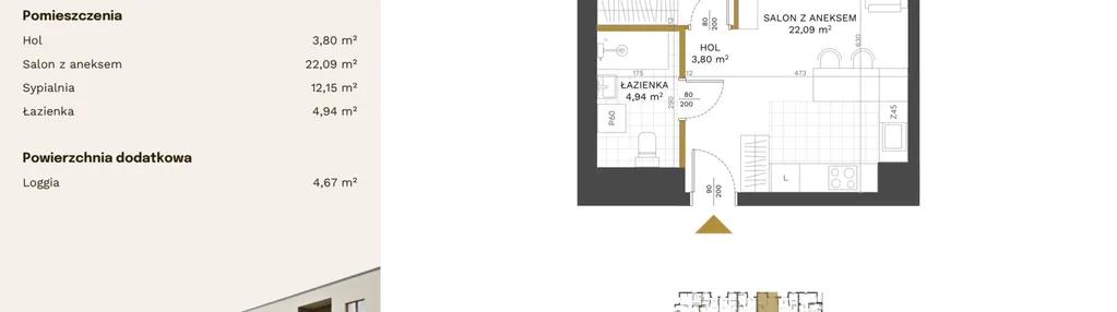 Mieszkanie w inwestycji: Stacja Błonie etap III