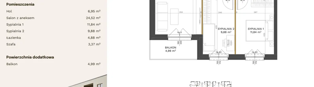Mieszkanie w inwestycji: Stacja Błonie etap III
