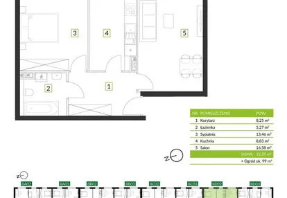 Mieszkanie w inwestycji: Osiedle Krzeptów przy Lesie VIII