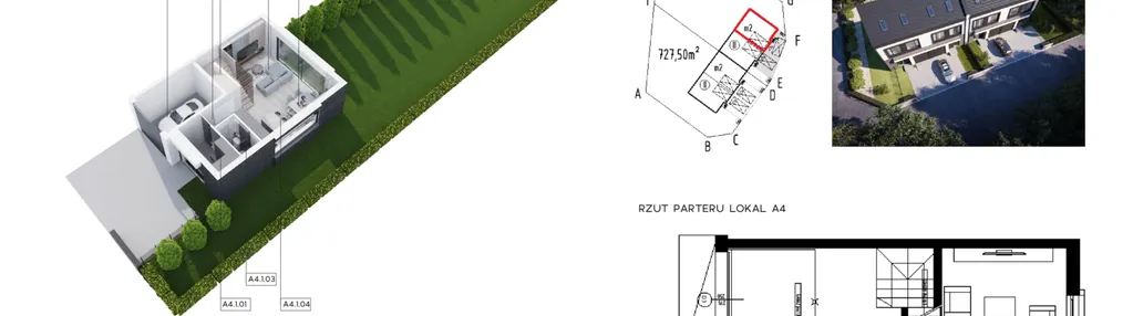 Dom w inwestycji: Rodzinny segment z ogrodem i garażem | Forest Park