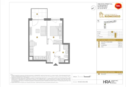 Mieszkanie w inwestycji: Apartamenty Rudnickiego etap 3.1