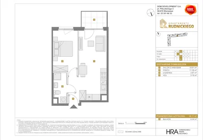 Mieszkanie w inwestycji: Apartamenty Rudnickiego etap 3.1
