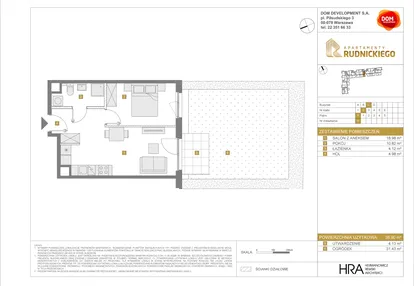 Mieszkanie w inwestycji: Apartamenty Rudnickiego etap 3.1