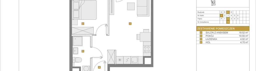 Mieszkanie w inwestycji: Apartamenty Rudnickiego etap 3.1
