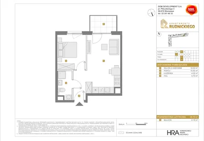 Mieszkanie w inwestycji: Apartamenty Rudnickiego etap 3.1