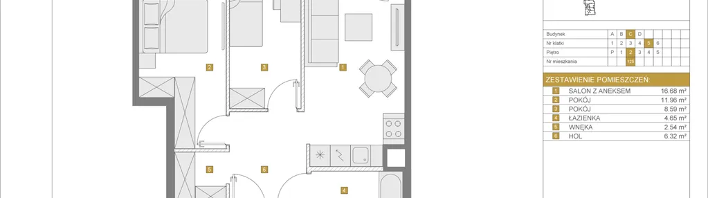 Mieszkanie w inwestycji: Apartamenty Rudnickiego etap 3.1