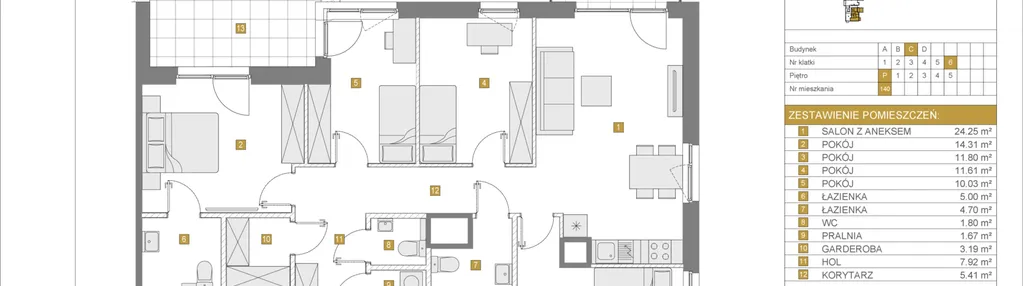 Mieszkanie w inwestycji: Apartamenty Rudnickiego etap 3.1