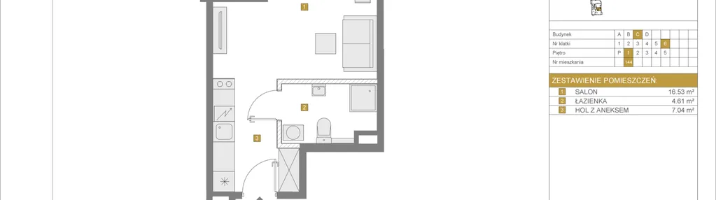 Mieszkanie w inwestycji: Apartamenty Rudnickiego etap 3.1