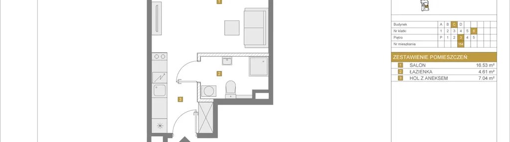 Mieszkanie w inwestycji: Apartamenty Rudnickiego etap 3.1