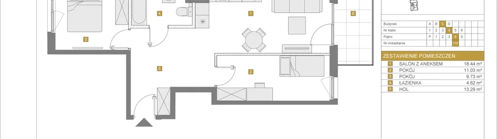 Mieszkanie w inwestycji: Apartamenty Rudnickiego etap 3.1