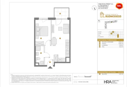 Mieszkanie w inwestycji: Apartamenty Rudnickiego etap 3.1