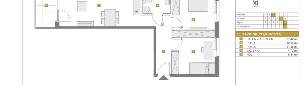 Mieszkanie w inwestycji: Apartamenty Rudnickiego etap 3.1