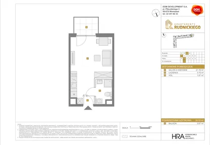 Mieszkanie w inwestycji: Apartamenty Rudnickiego etap 3.1