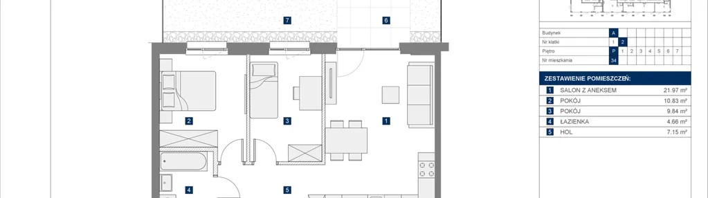 Mieszkanie w inwestycji: Palladium etap 3.1