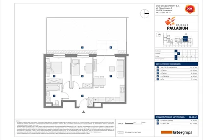 Mieszkanie w inwestycji: Palladium etap 3.1