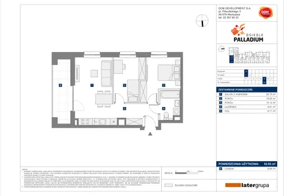 Mieszkanie w inwestycji: Palladium etap 3.1