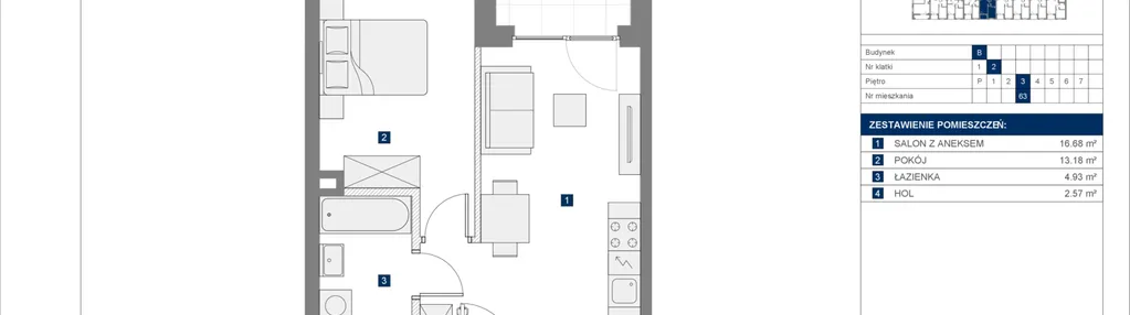 Mieszkanie w inwestycji: Palladium etap 3.1