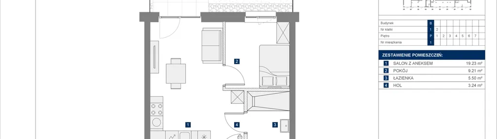 Mieszkanie w inwestycji: Palladium etap 3.1