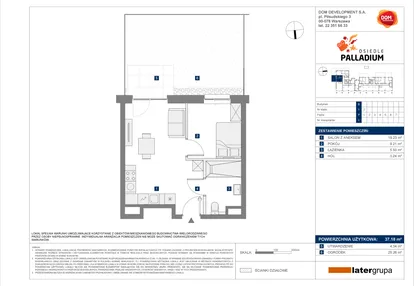 Mieszkanie w inwestycji: Palladium etap 3.1