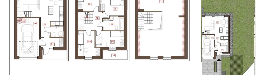 Dom w inwestycji: Park Residence etap III
